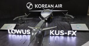 韩航在ADEX 2025展示三款新型无人机系统