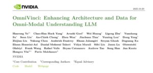 英伟达发布OmniVinci，全模态理解刷新SOTA