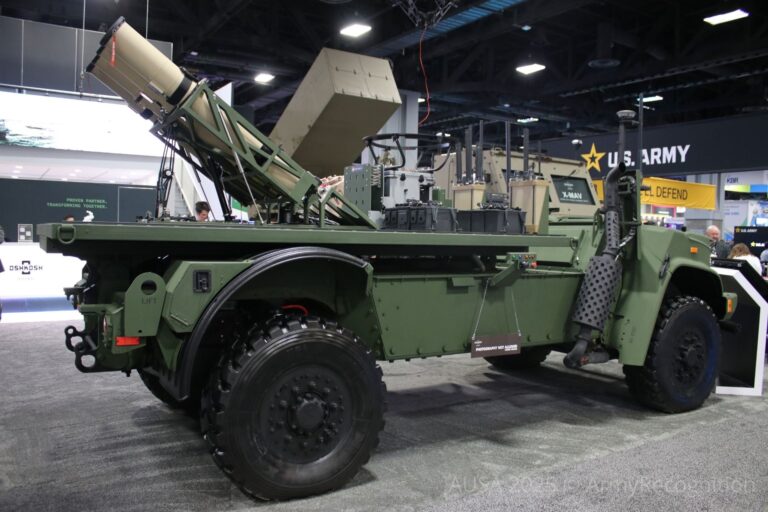 Oshkosh推出轻型多任务自主车辆，强化地面自主与反无人机能力