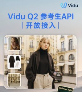 生数科技Vidu Q2视频大模型API全面开放接入