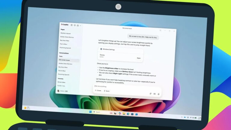Windows 11用户可通过语音向Copilot求助解决系统问题