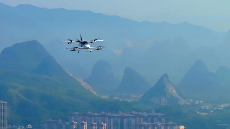 亿航智能发布650万VT35，长航程无人驾驶载人航空器