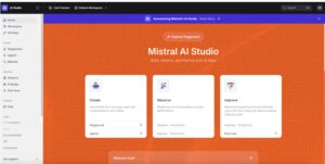 Mistral AI 发布企业级 AI 开发平台“Studio”