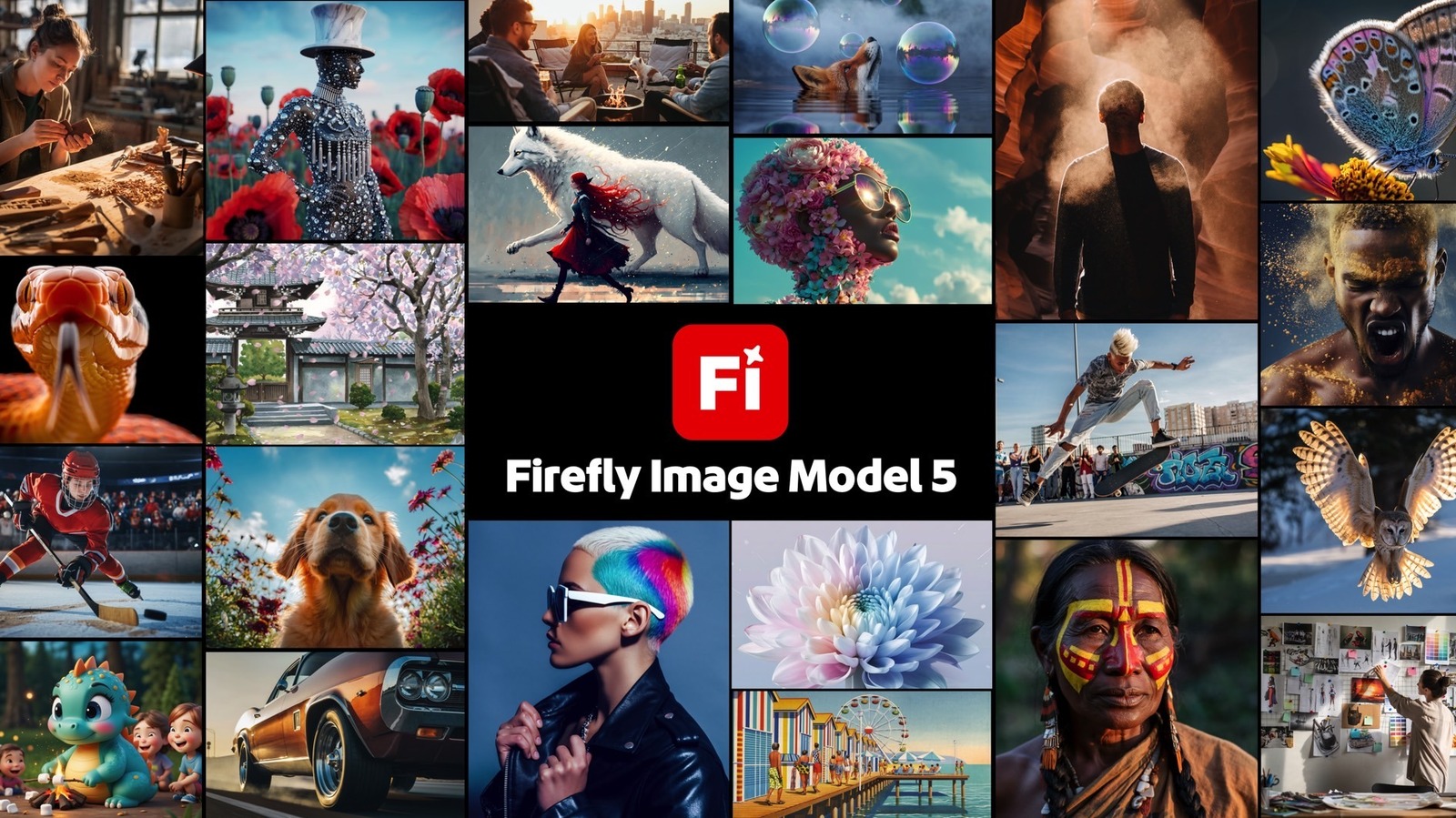 Adobe更新Firefly,推出多项AI新功能