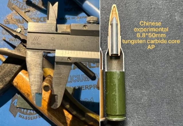 中国测试6.8mm穿甲弹，或追随美军新步枪计划