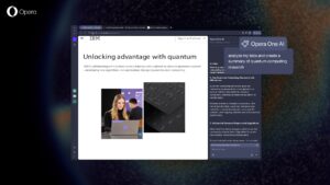 Opera One升级内置AI,提升浏览体验