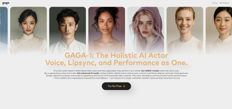 Gaga AI发布，一张照片变电影级大片，AI成影视新创作者