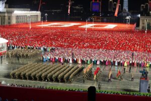 朝鲜举行盛大阅兵式，视频、高清大图来了
