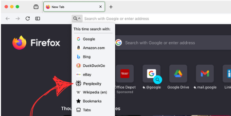 Mozilla 引入 Perplexity AI 搜索，用户可自由选择启用