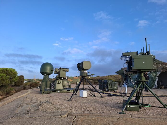 印德拉展示先进反无人机系统能力