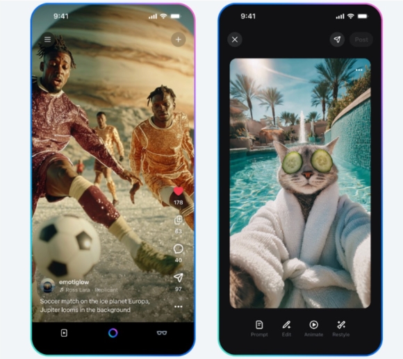 Meta全AI短视频Vibes进军欧洲，引发“AI泔水”争议