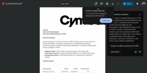 谷歌Drive新增Gemini音频概览功能，快速总结PDF内容