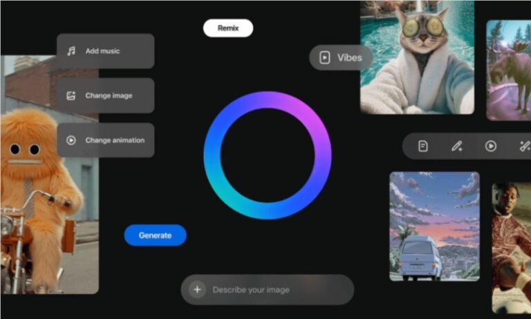 Meta AI短视频Vibes欧洲上线，AI生成内容激增十倍