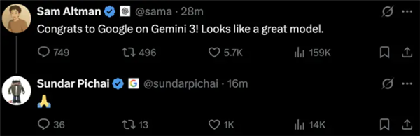 谷歌Gemini 3 Pro发布