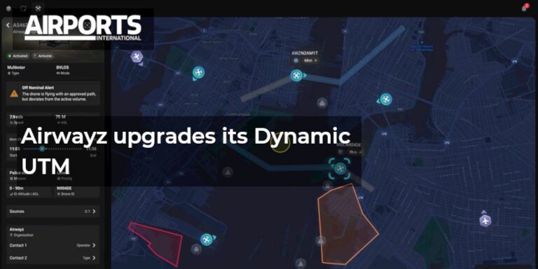 Airwayz推出新版Dynamic UTM，提升空域管理智能化水平