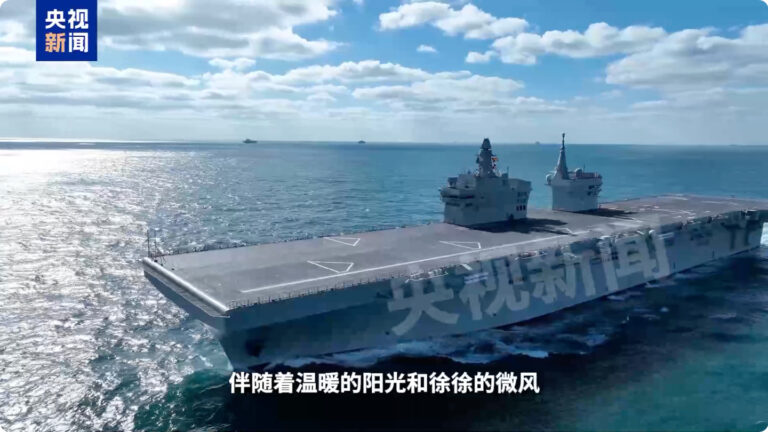 央视解答四川舰首次海试为何备受关注：“来头”不小、体量很大、战力拉满