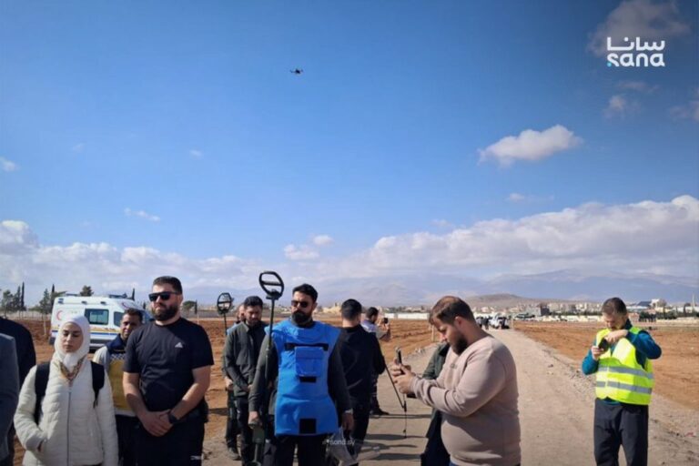 德国无人机在叙利亚测试，助力地雷探测