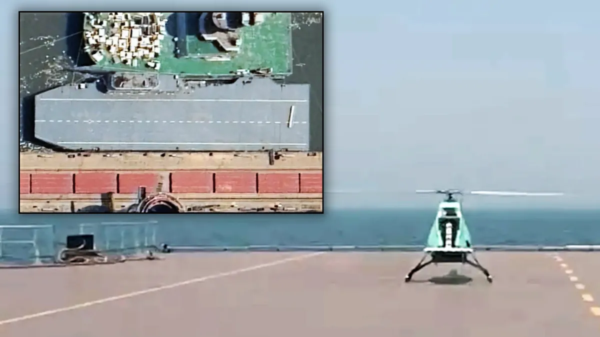 中国船厂推出新型测试舰艇，专注无人机与电子战训练