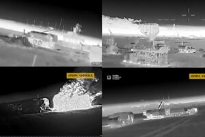 乌无人机摧毁克里米亚俄S-400防空系统雷达及电源