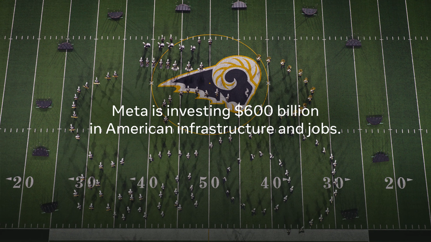 Meta 计划三年内投资6000亿美元建设AI数据中心