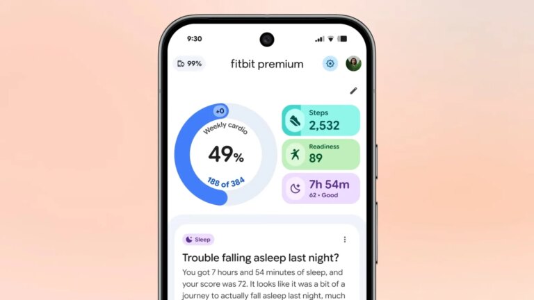 Fitbit推出Material 3全新设计，AI教练助力健康