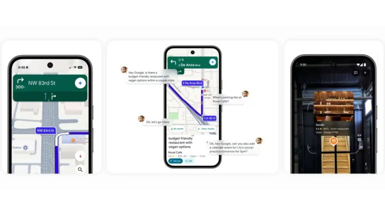 谷歌地图升级Gemini AI，新增路线智能推荐功能
