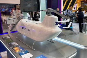 中国T1400双旋翼无人机亮相迪拜航展，展现重载与自主能力