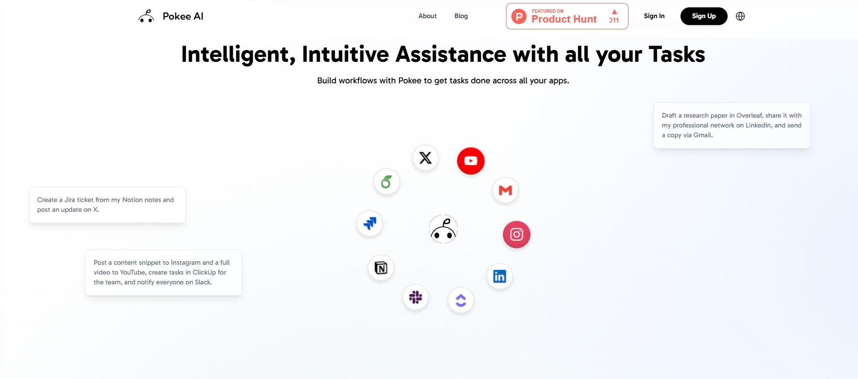 Pokee AI零代码革命，一键生成智能工作流