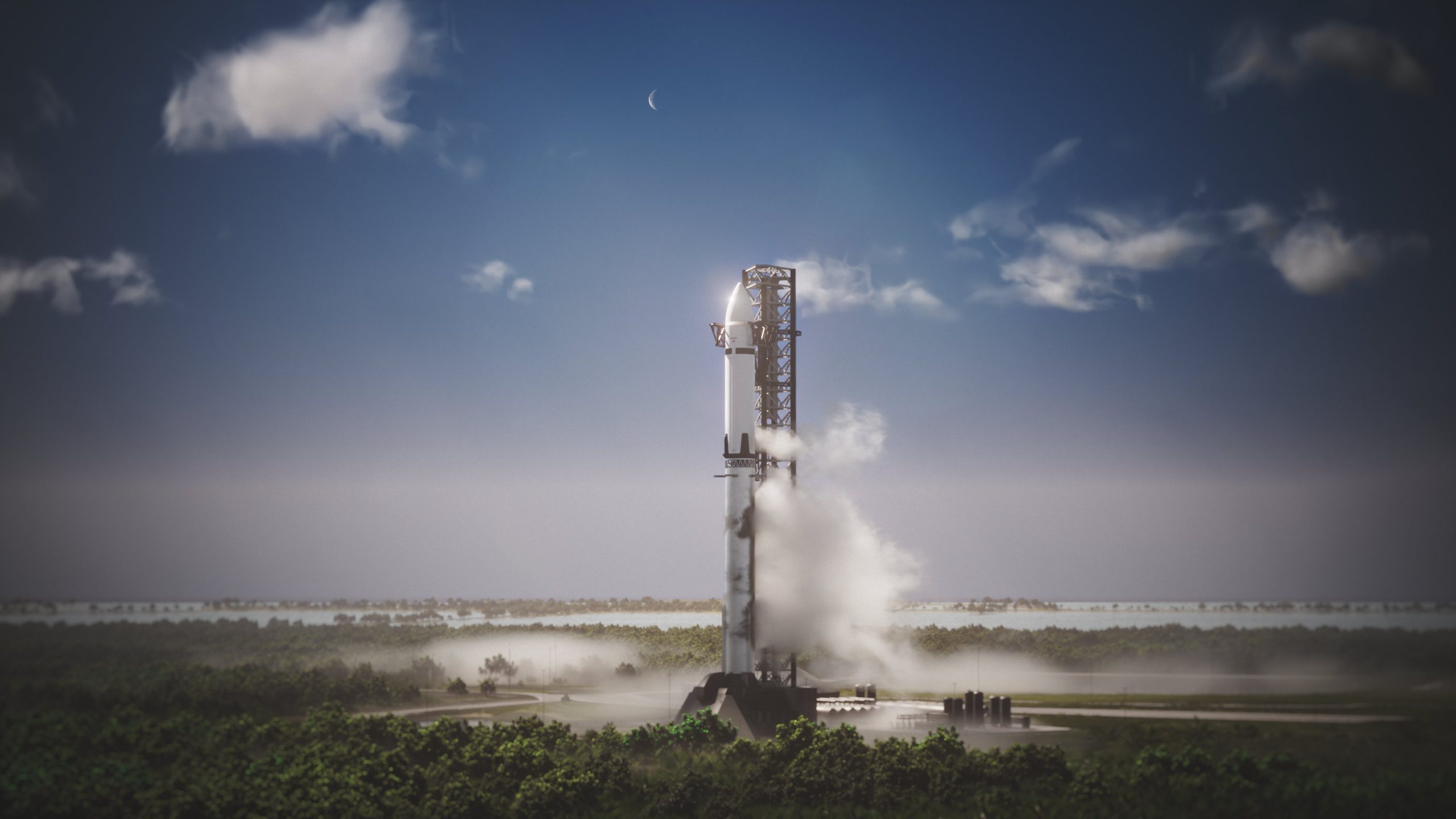 星舰月球计划更新，SpaceX誓不放弃月球竞争