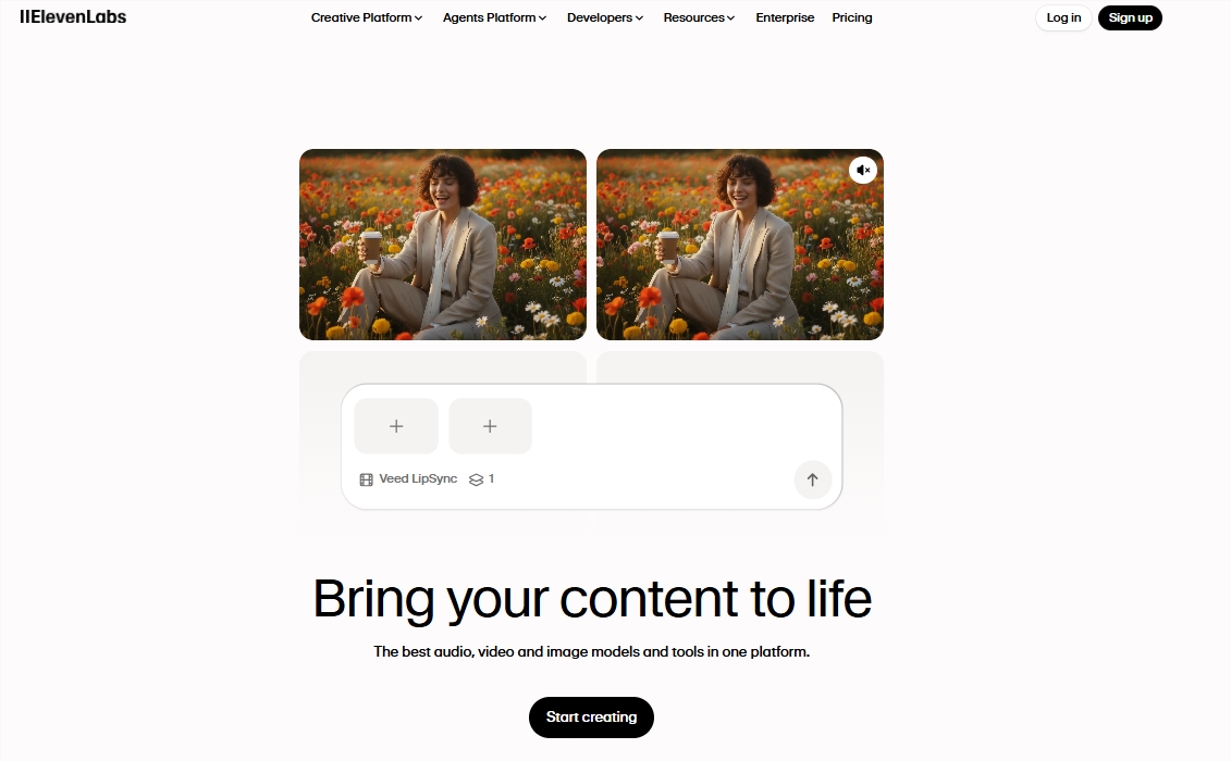 ElevenLabs推出全能AI内容工厂，一站生成视音频