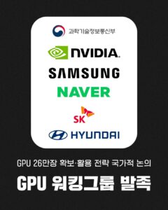 韩国政府牵头成立 GPU 工作组，联合四大韩企采购 26 万块英伟达显卡
