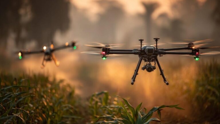 印度理工学院开发无需GPS的无人机群自主控制方案