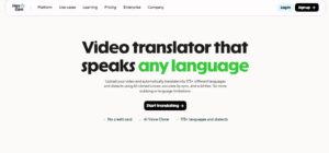 HeyGen发布AI视频翻译，跨语言交流无缝对接