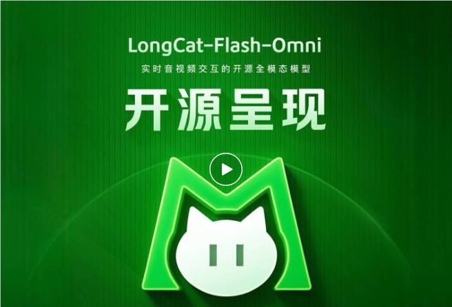 美团发布LongCat-Flash-Omni，引领全模态实时交互新纪元