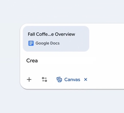 谷歌Gemini更新Canvas，AI一键生成专业PPT