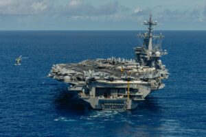 朝鲜抗议美军航母访韩，紧张局势升级