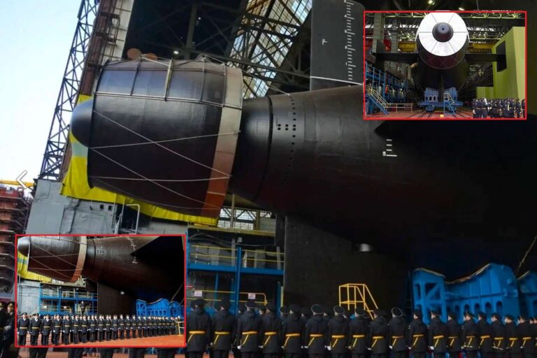 俄核潜艇“哈巴罗夫斯克”下水，搭载无人潜航器Poseidon