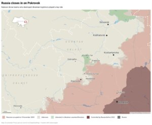 乌军无人机袭击俄精英无人机部队，未能挽救波克罗夫斯克困境