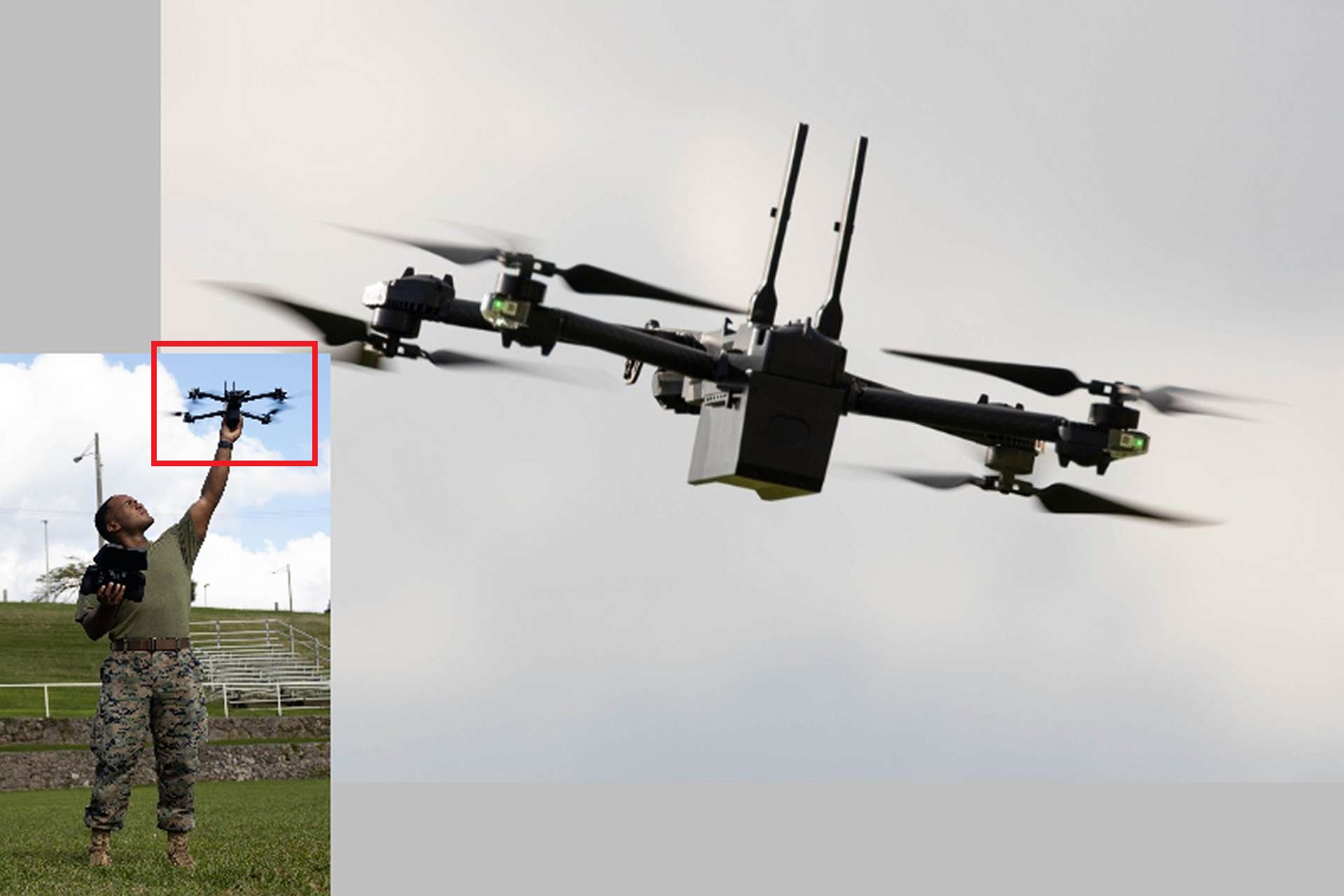 美军陆战队全员普及无人机作战技能