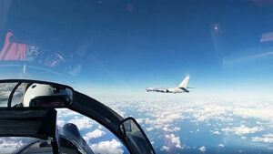 中俄军机联合进入韩国防空识别区