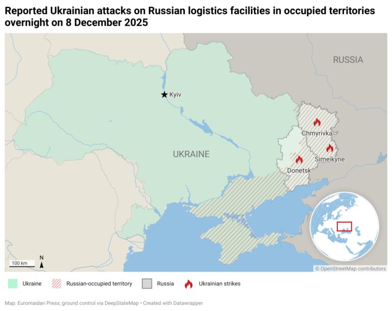 乌军无人机夜袭俄占区燃料库与无人机仓库