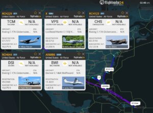 U.S. military aviation activity increases near Venezuela