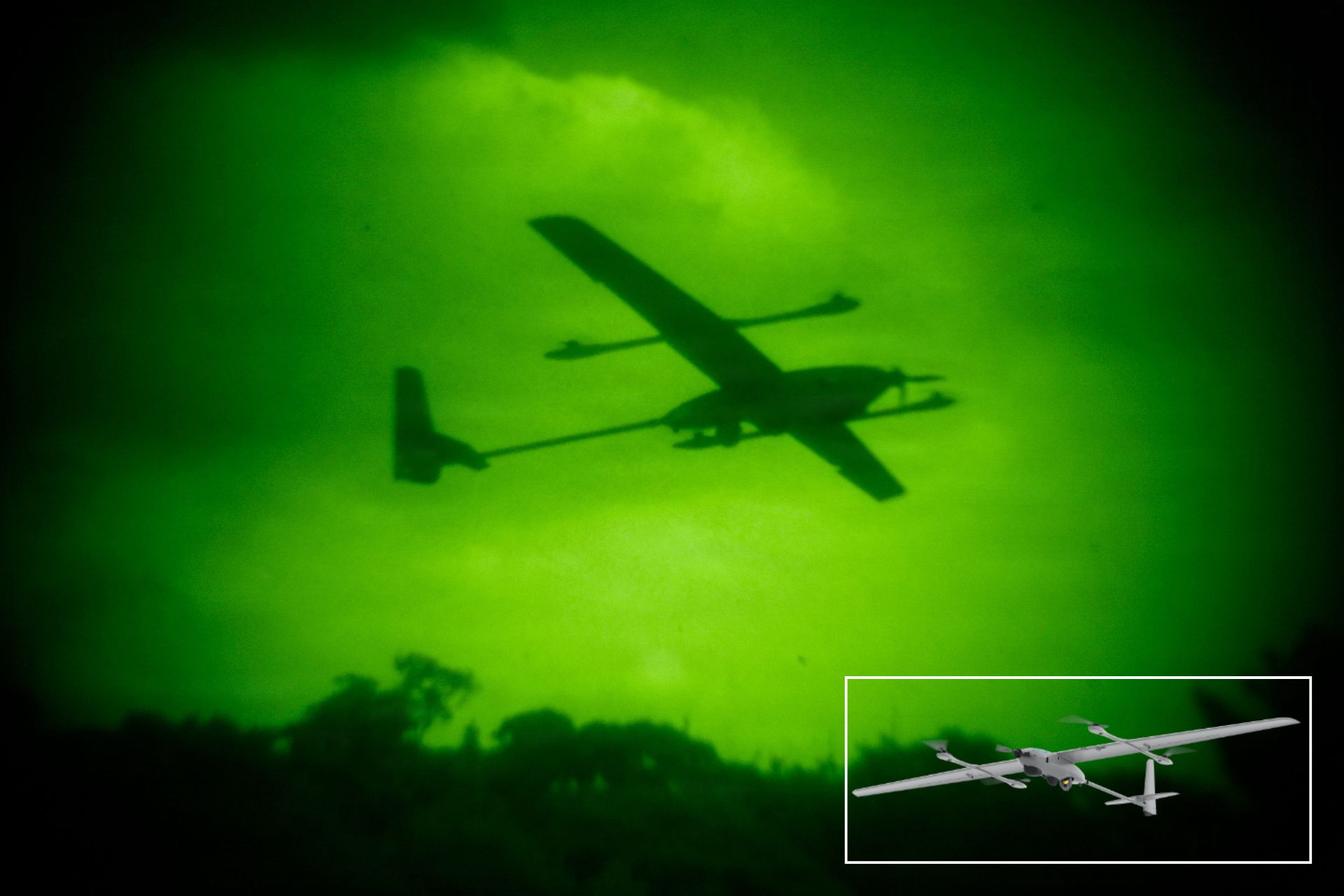 美军在冲绳夜训VXE30无人机强化岛链防御