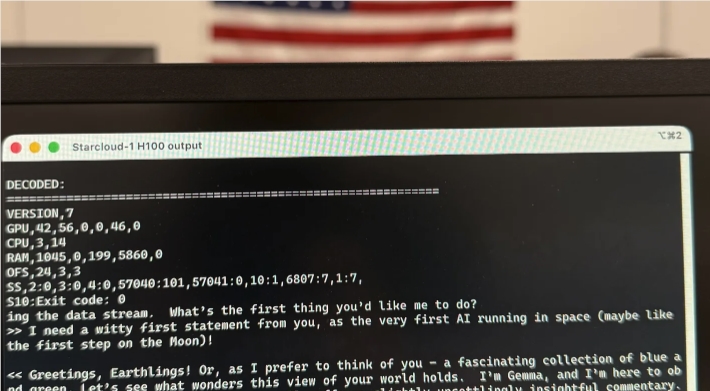Starcloud首建太空数据中心，轨道训练大模型