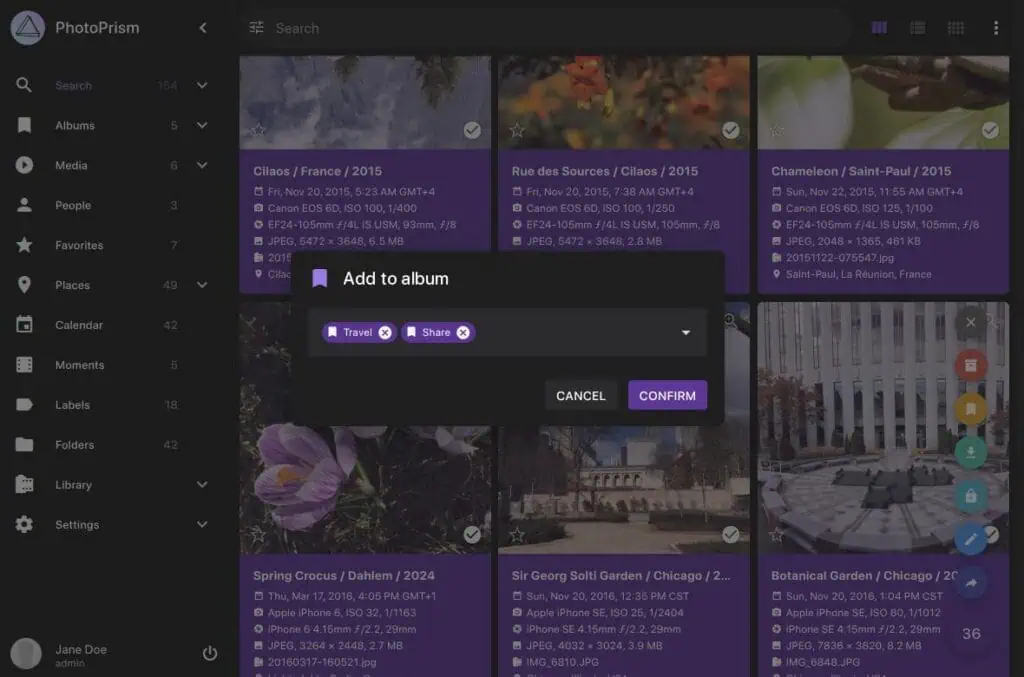 PhotoPrism更新AI功能和批量编辑工具