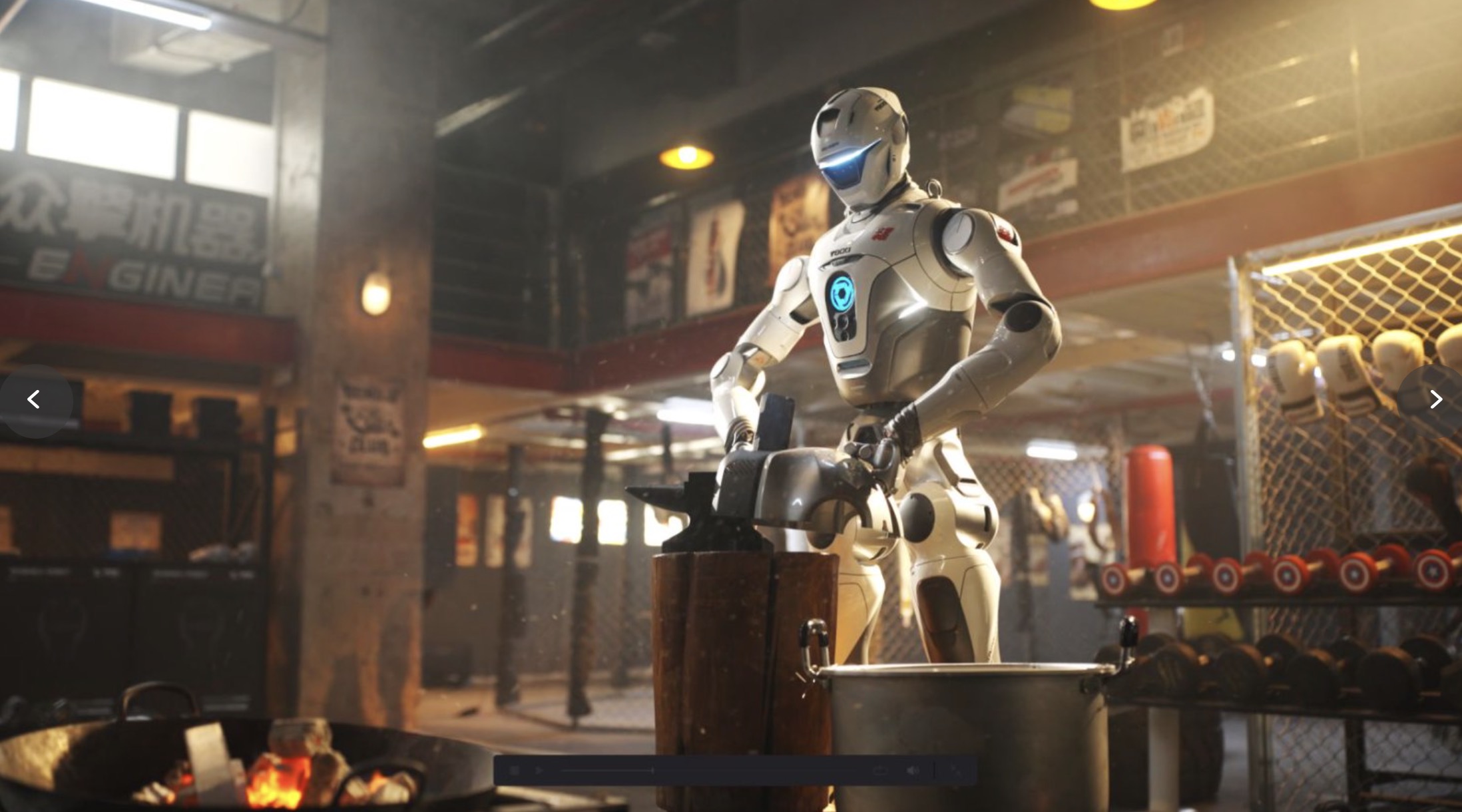 众擎发布首款“打工机器人”