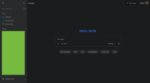 谷歌更新Gemini网页版设计，新增暗黑模式