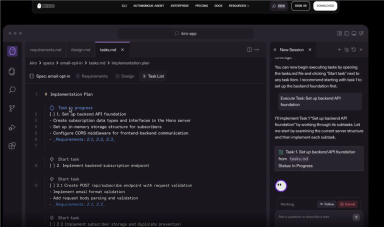 AWS发布三款AI智能体，Kiro可连续自主编程数日