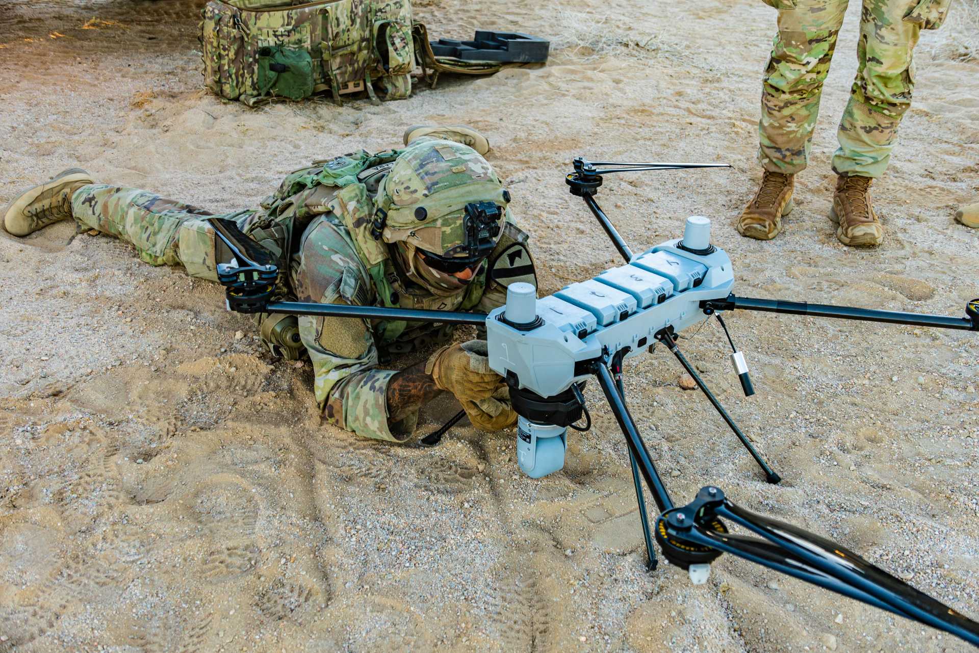 美军首次完成重型部队无人机电子战训练